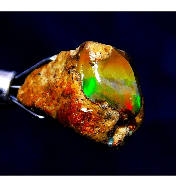 Jewelry - ☆ Natural 6.60 Ct. Ethiopian Fire Opal Rough Raw Loose Gemstone Untreated [918]